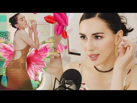 ASMR GENTLE & TINGLY 💋 Summer Dresses ~ Glass Tapping & Dossier Perfumes ~ ASMR Try On Haul