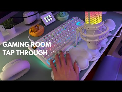 ASMR Tapping Through Our Gaming Room 🎮
