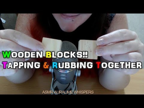 ASMR | WOODEN BLOCK SOUNDS (Tapping, Scratching)
