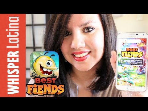 ASMR Whispered Let's Play #1 | BEST FIENDS Game Play!