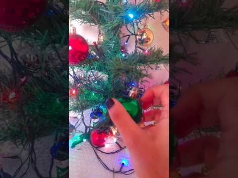 #asmr #tapping #christmas tapping na árvore de natal #sound
