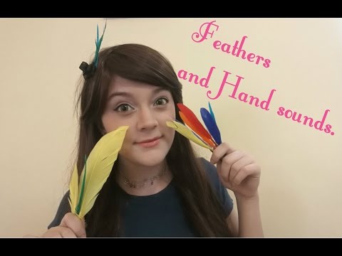 ASMR: Hands squish and feathers !♥