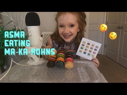 ASMR~ Eating Macarons (Macaroons, Ma-Ka-Rohns)