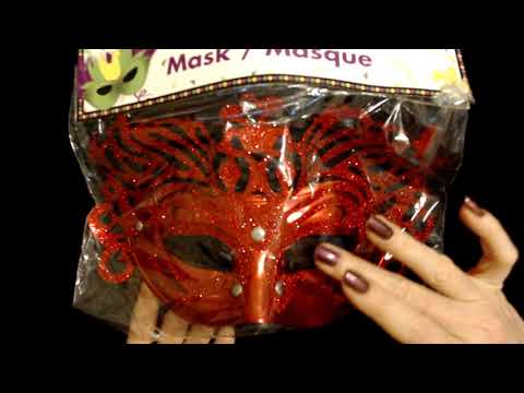 ASMR | Dollar Tree Shopping Haul & Masks (Whisper/Plastic Crinkle)