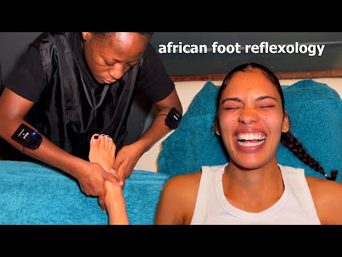 ASMR: Relaxing SOUTH AFRICAN Foot Reflexology Massage!