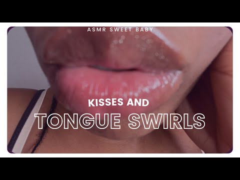 ASMR Tongue Swirls | ASMR Kisses 💋👅