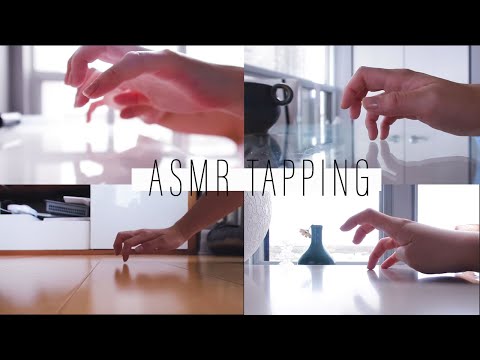 ASMR || Table and Surface Tapping: Glass Tapping, Floor Tapping, Plastic Tapping (Custom for Alex)