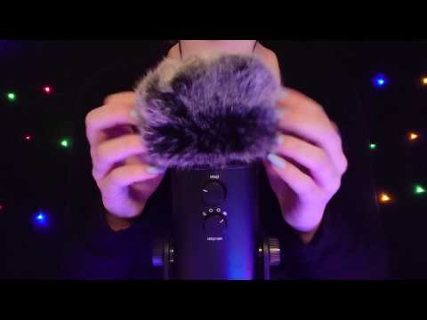 ASMR - Fast Microphone Scratching (With Fluffy Windscreen) [No Talking]