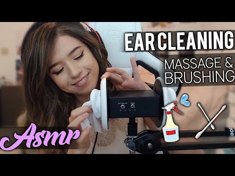 ASMR EAR CLEANING ❤ Massage, Brushing, Cupping, etc!