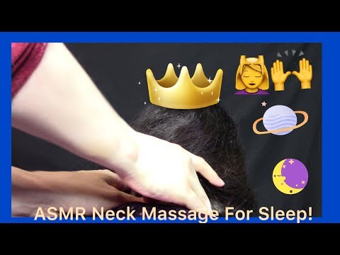 ASMR Neck Massage For Sleep 💤😴💤