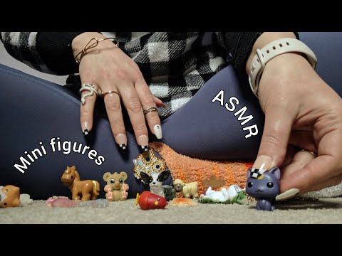 ASMR | Fast Tapping and Scratching on Mini Figures