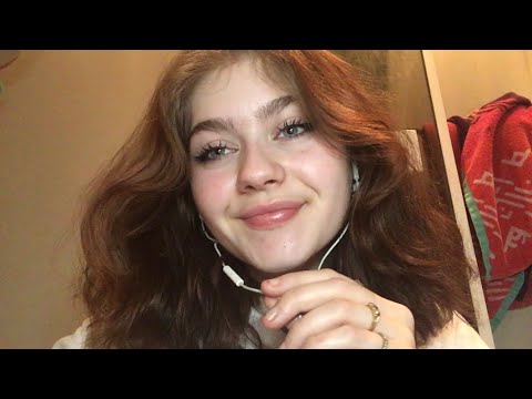 ASMR Makeup Tutorial + Lash Tutorial! | up close personal attention + mouth sounds |