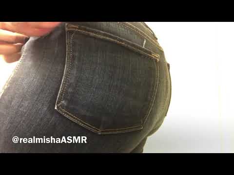 ASMR ✨ Blue Jeans Scratching ✨👖 Anxiety Reliever 😍 *No Talking*