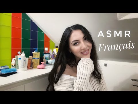 ASMR My Parisian Bathroom Triggers [ asmr whisper ] Français | French