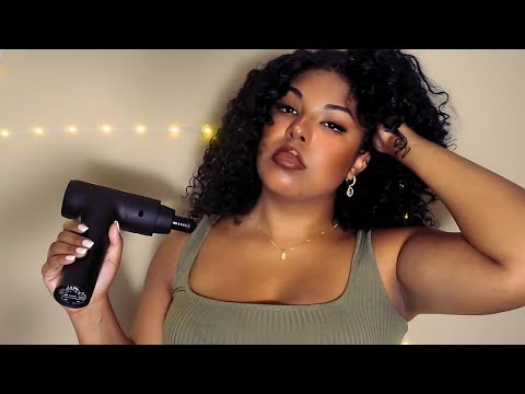 ASMR Self Care, Relieving My Own Migraine with Scalp Scratching, Massage, and Tapping