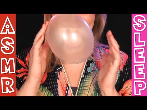 Awesome gum chewing with bubbles 😮 | ASMR