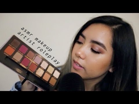 ASMR Makeup Artist Roleplay 💄 Doing Your Makeup For Prom