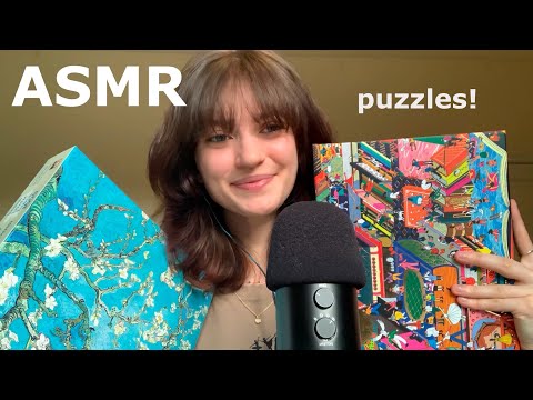 ASMR ~ My Puzzle Collection! Part 2 (Whisper Rambles, Tapping)