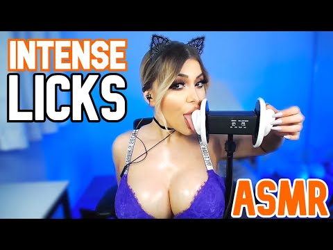 9 MINUTES OF EXTREME EAR LICKING ASMR 🤍