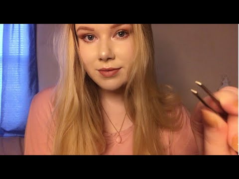 ASMR Tweezing Away Your Negative Thoughts *LOTS of personal attention*