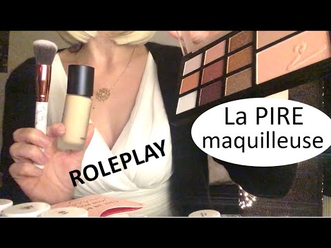 {ASMR ROLEPLAY} maquilleuse