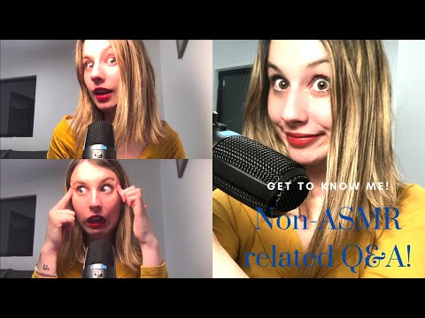 ASMR Whisper: Q&A Get to know me! Non-ASMR related questions!