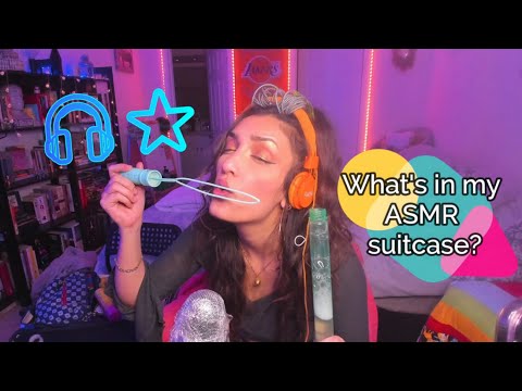 ASMR WHAT'S IN MY SUITCASE?