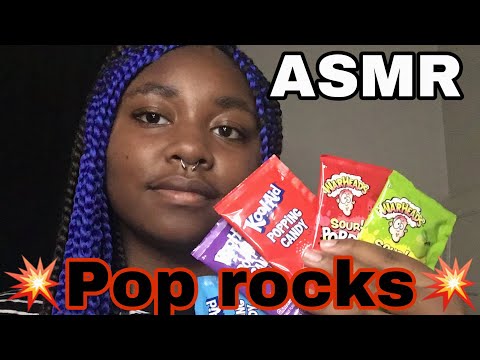 ASMR  Pop Rocks (Mouth Sounds, crackling) #asmr #poprocks