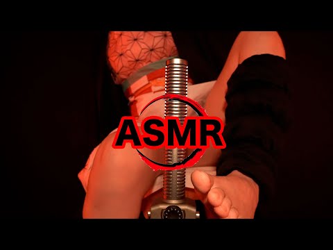 ASMR Demon mic scratching - Kimetsu no Yaiba - Nezuko Cosplay