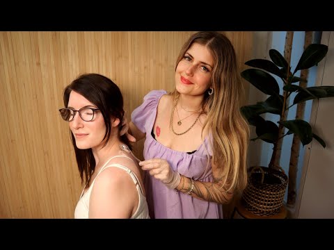 ASMR [Real Person] Physical Exam | Intensive Physiotherapie Untersuchung | Back Inspection (deutsch)