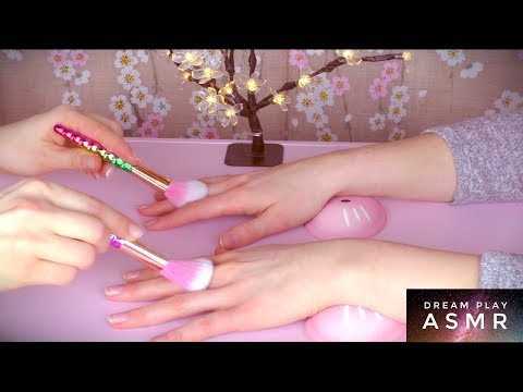 ★ASMR [german]★ Relaxing Hand Tickling Massage and Manicure | Dream Play ASMR