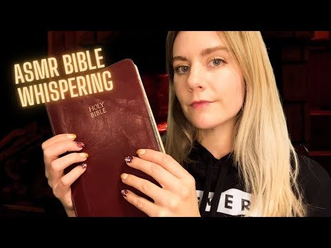ASMR Whispering the Bible for Sleep ~ Book Tapping and Tracing ~ Titus