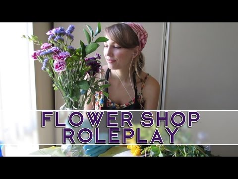 [ASMR] 💐 Flower Shop Roleplay 💐 (softly spoken, rustling sounds, crinkling)