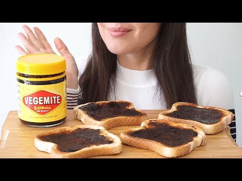 ASMR Eating Sounds: Vegemite Toast (No Talking)