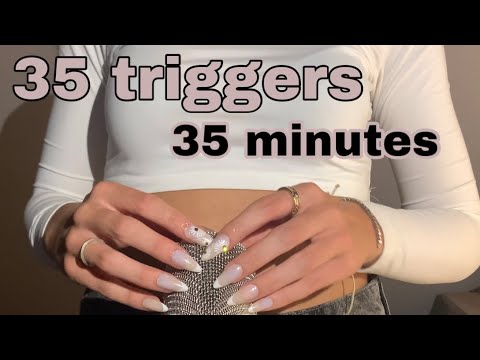 ASMR 35 triggers in 35 minutes🥰