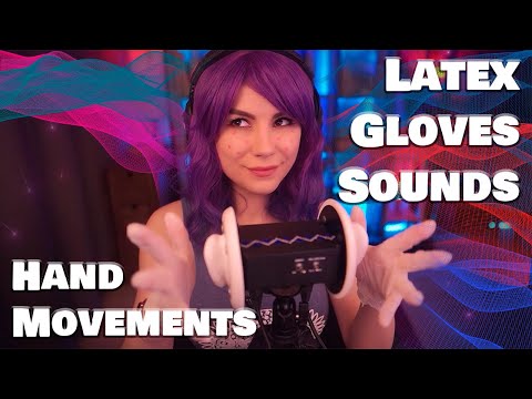 ASMR Latex Gloves Sounds, Hand Movements, Personal Attention 💎 No Talking