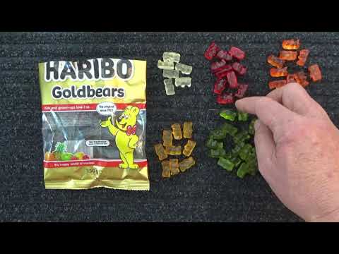 ASMR - Haribo Goldbears - Australian Accent - Discussing in a Quiet Whisper & Crinkles & Eating