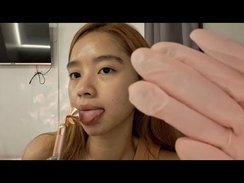 ASMR spit painting u with objects 😛