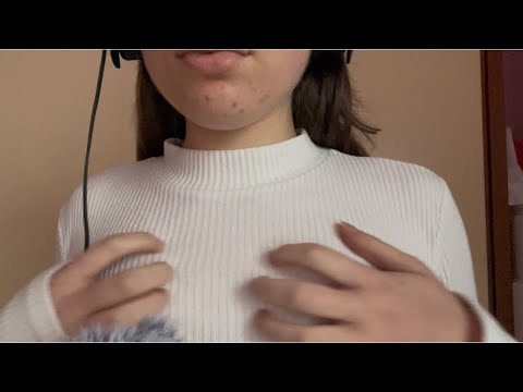 [ASMR] Scratching (FAST AND SLOW) on Shirt and Hands Movements 4 your Relaxation ʚ♡⃛ɞ #asmr