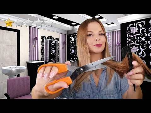 (Magyar ASMR) A Legrosszabbra Értékelt Fodrász Roleplay  ★☆☆☆☆