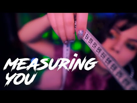 ASMR Measuring You 💎 Roleplay, No Talking, Writing Sounds