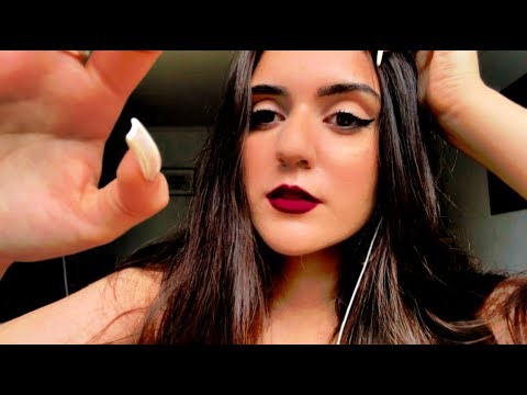 ASMR Super Slow Personal Attention (Tracing, Face Touching, Up Close Whispers)