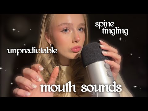 ASMR you will tingle by these mouth sounds