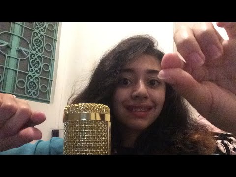 ASMR Plucking The Negative Energy and Mouth Sounds