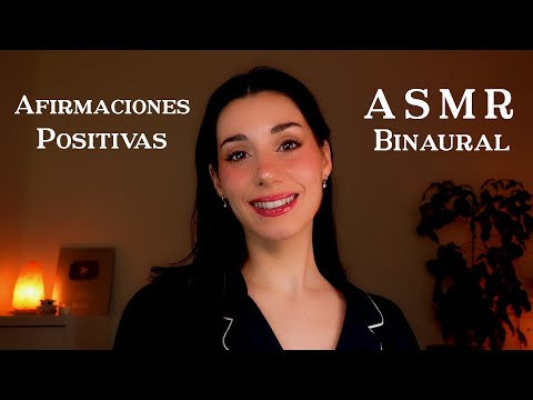 ASMR BINAURAL 💤 en Español 🦋 Afirmaciones Positivas 🌌 Motivación Año Nuevo 2024 Atención Personal