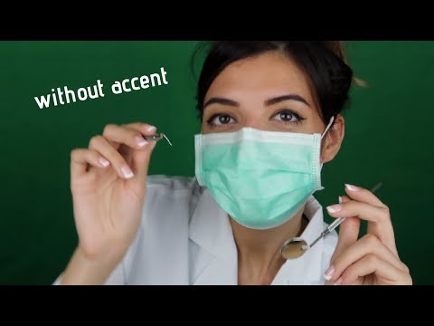 ASMR | Relaxing Dentist Clean-Up Appointment (Without Accent)