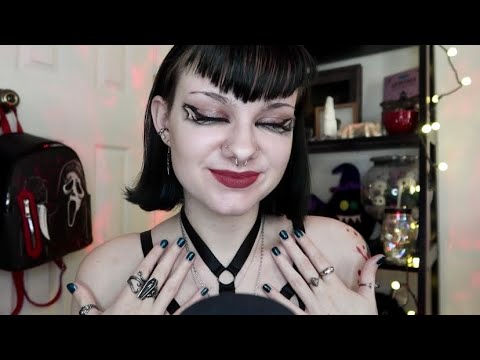 ASMR | My Jewelry Collection (so far lol) 🦇💍 ft. Gthic