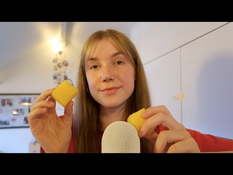 ASMR ♢♦︎ Sponge Sounds ♦︎♢Binaural Blue Yeti Mic