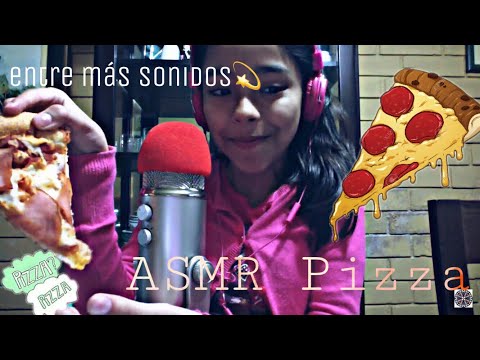 ASMR ESPAÑOL | Comiendo pizza, tapping con botellas, hands movements y water sounds
