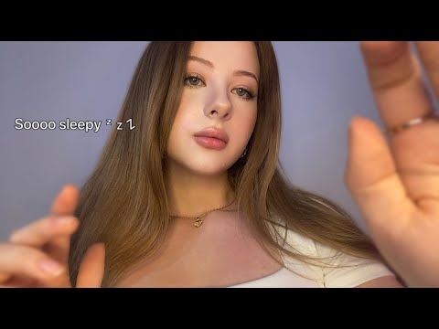 ASMR | Tracing Your Face For A Good Nights Sleep ( face tracing, personal attention)